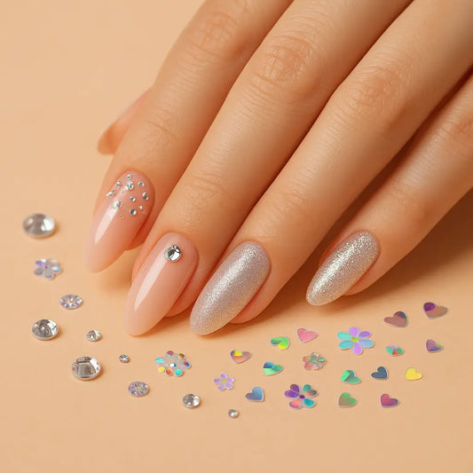 Top 10 Nail Decorations for Stunning Manicures – Crystals Stickers & 3D Charms nail decorations art collection