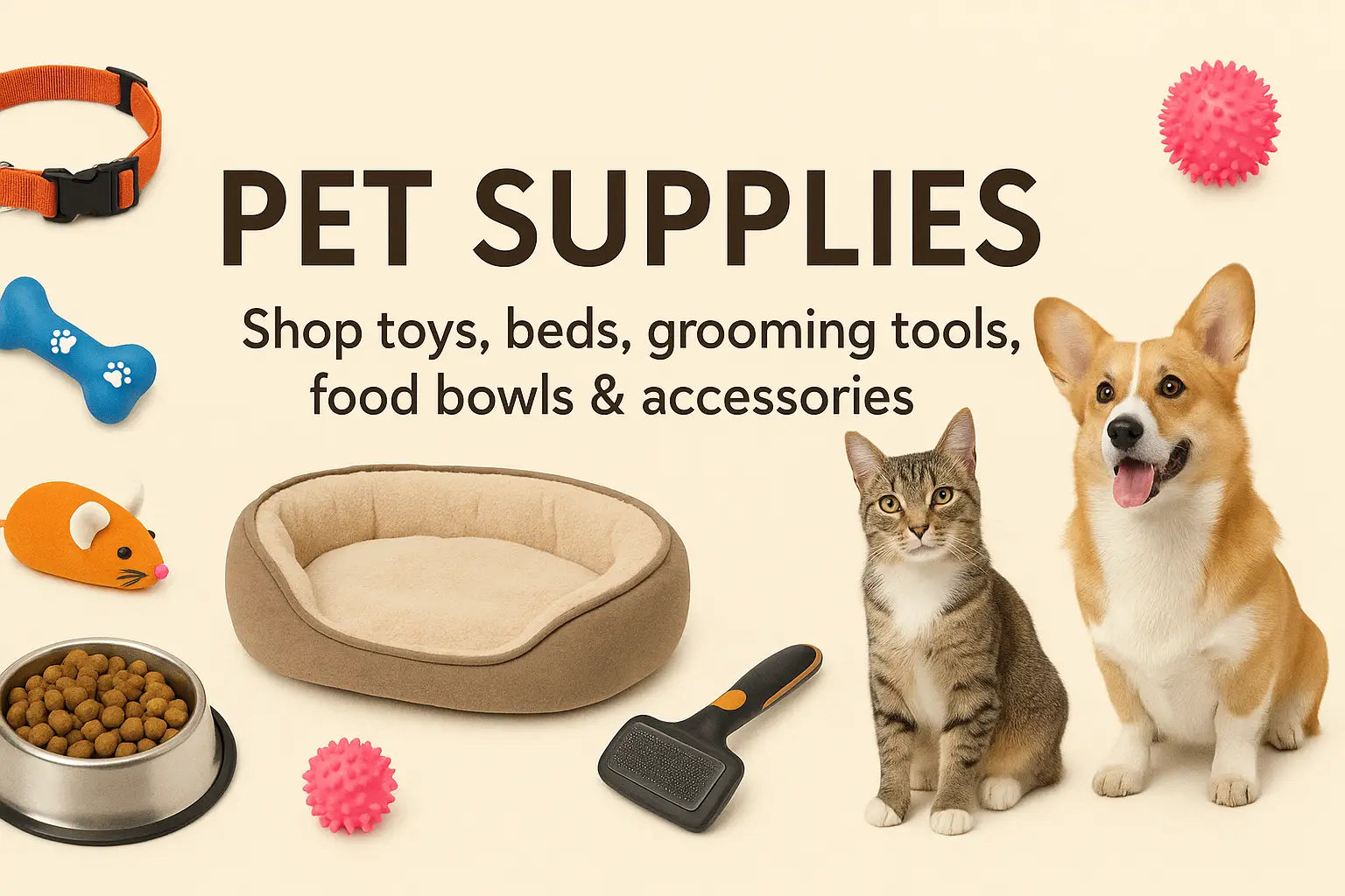 Pet Supplies pet supplies products grooming tools food bowls affordable fast shipping
