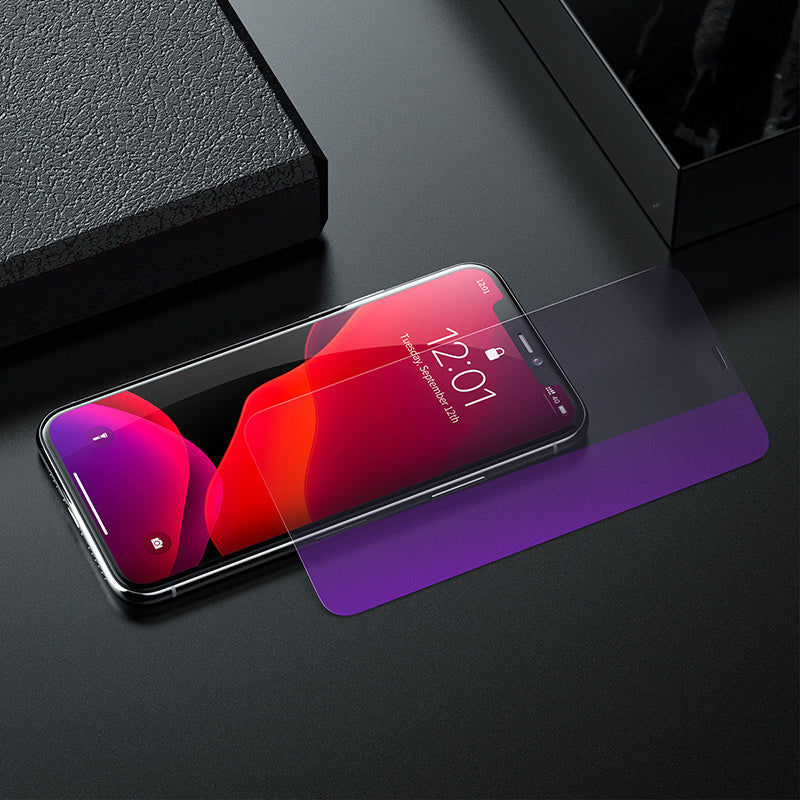 Non Apple Tempered Film for iPhone Compatible with CHF in United States - 0.3mm Anti-Blue Light XS 11 Pro united states