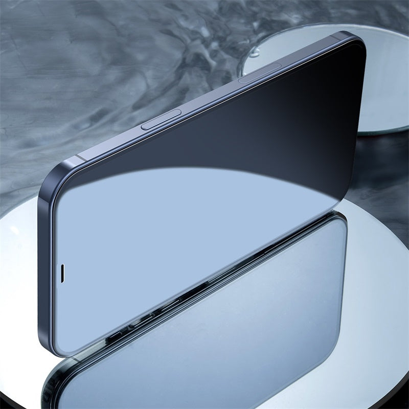 0.3mm Full Screen Curved Anti-Blue Light Tempered Film For IP 5.4 Inch Two Pieces Black - 0.3mm Tempered Film Two