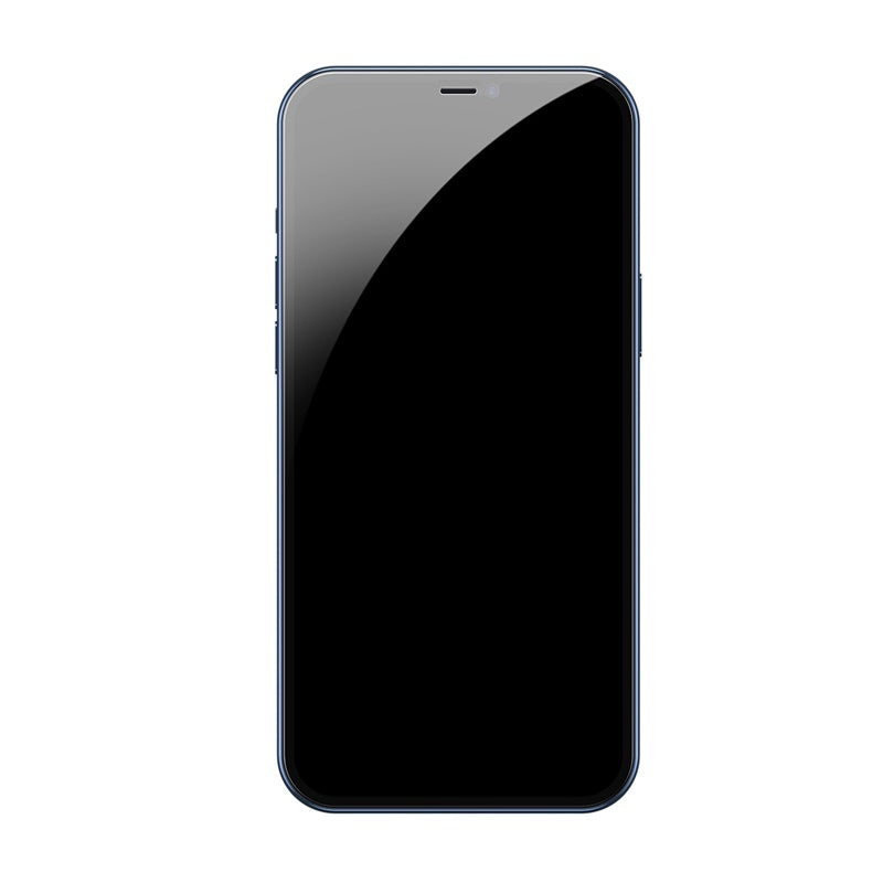 0.3mm Full Screen Curved Privacy Tempered Tempered Film For IP 5.4 Inch Two Pieces Black - 0.3mm Tempered Film Two