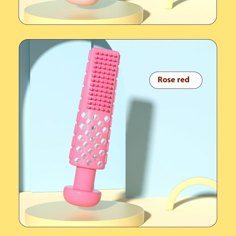 Small Animal Chew Toy TPR molar pinne for tenner rengjør kjæledyr tannpleie