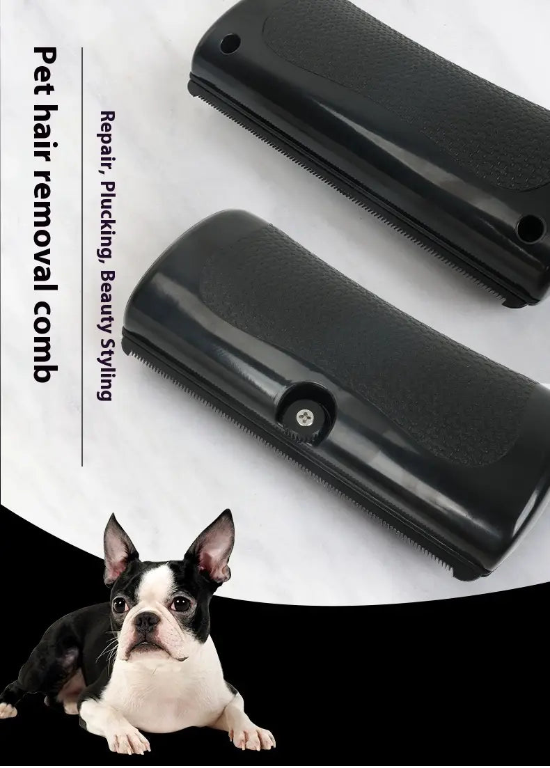 Must lemmikloomakamm koertele peibutamise ja eemaldamise tööriist