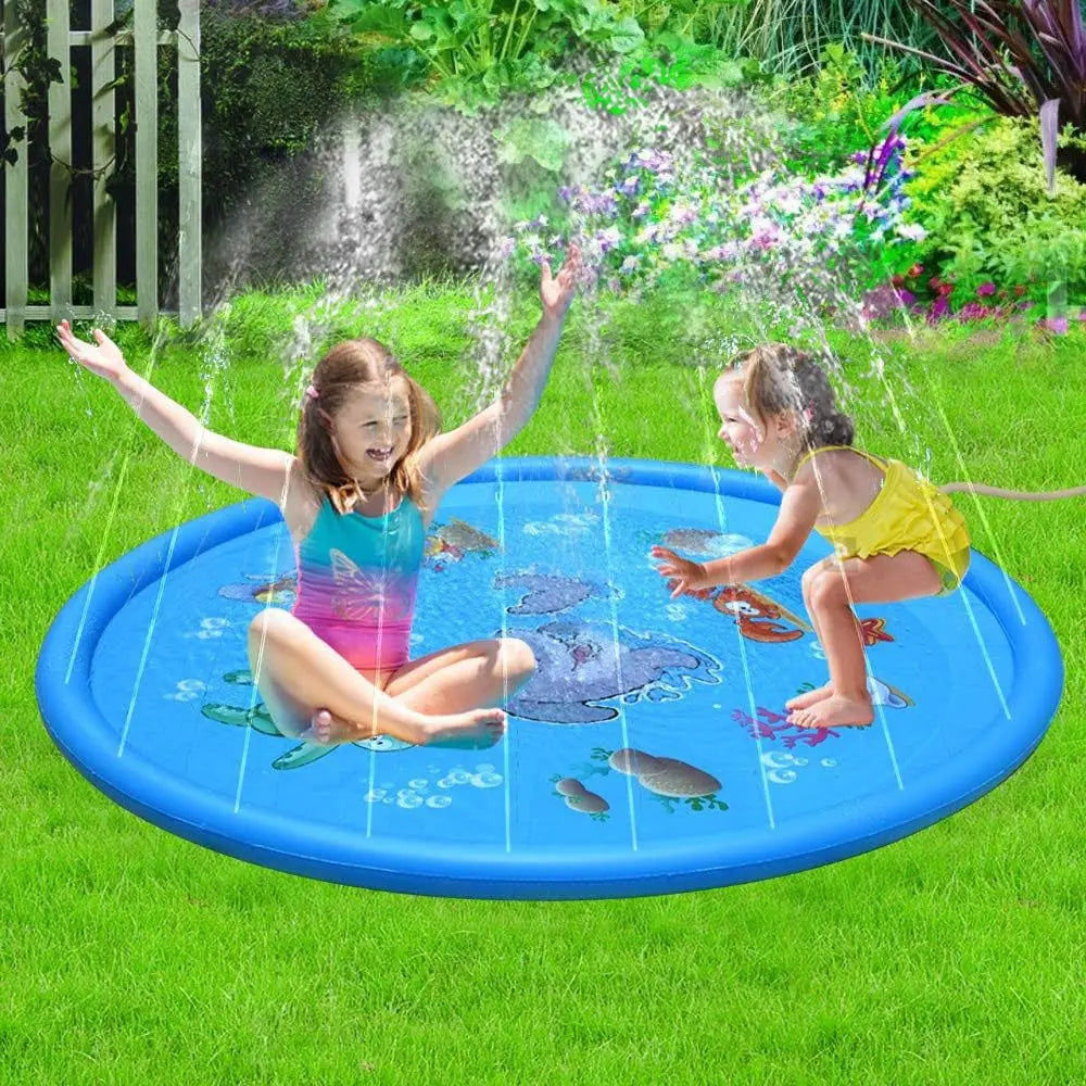 Dog Water Spray Pad Outdoor Splash Toy for Pets Summer Cooling Mat