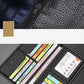 Men’s Long Leather Korean Youth Wallet Ultra-thin - Ultra-Thin Wallet for Men So Slim It Disappears