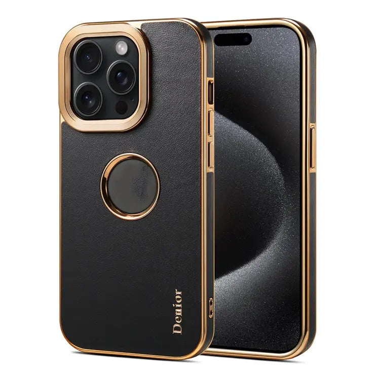 Skórzana obudowa telefoniczna na iPhone'a kompatybilna z Apple Anti-Fall Cover