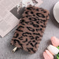 Creative Plush Coin Purse Fashion Leopard Print