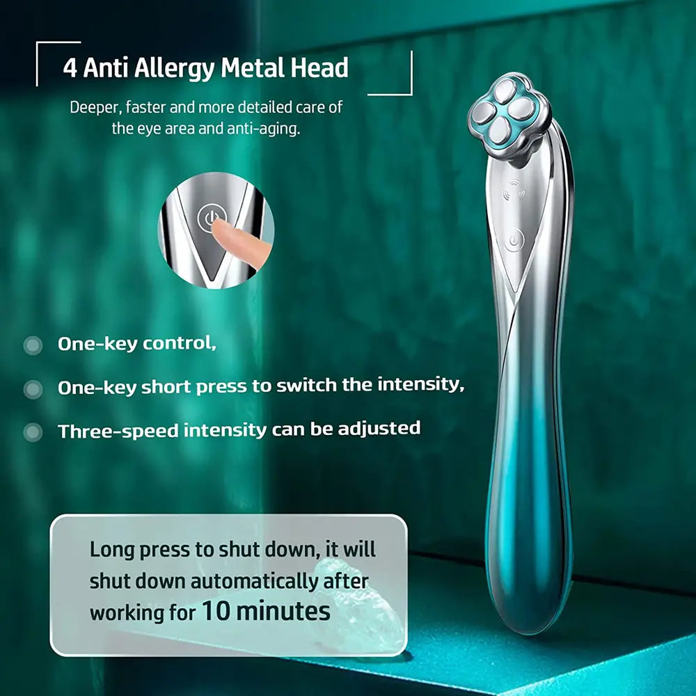 RF Radiofrekvens Øye Skjønnhetsinstrument For Å Fjerne Fine Linjer Kråkeføtter Radiofrekvens Instrument Øye Massasje