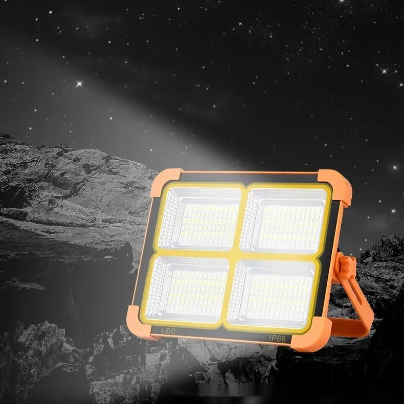 Solar Powered Outdoor Portable Camping Light with IP65 Protection