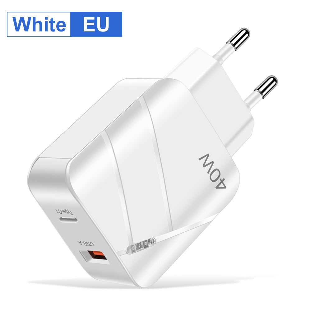 40W PD QC30 Fast Charging Mobile Phone Charger - Charge Like a Pro with 40W PD QC30 Speedster