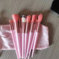 13 PCs Purpleflower Holly Leaf Makeup Brushes Suit Soft Hair