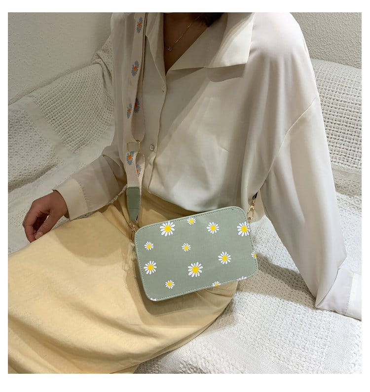 Crossbody PU -Leder -Umhängetasche für Frauen mit verstellbarem Riemen mehrfarbig