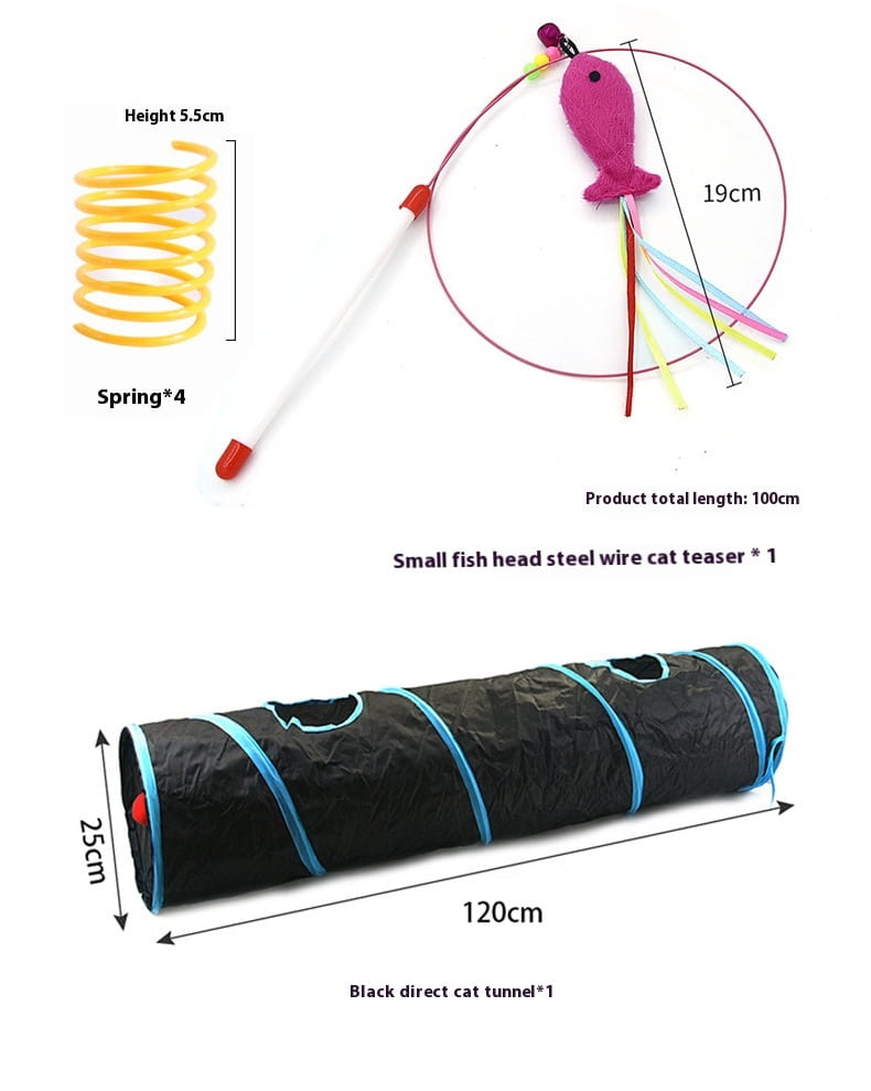 12-delade husdjursleksaker som sattes på hundar och katter diverse polyestertillbehör