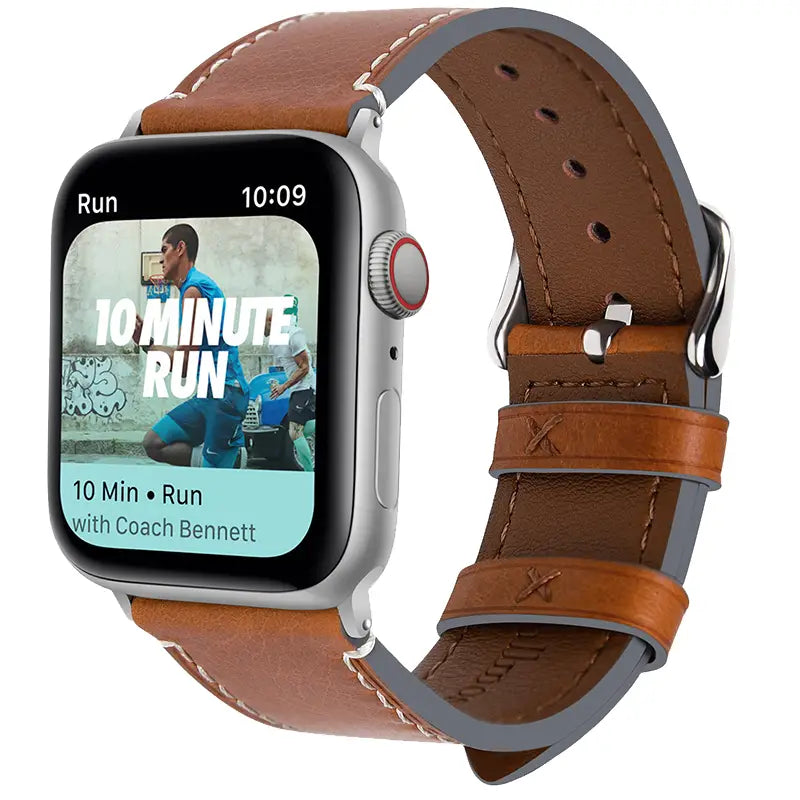 Men’s leather watch strap