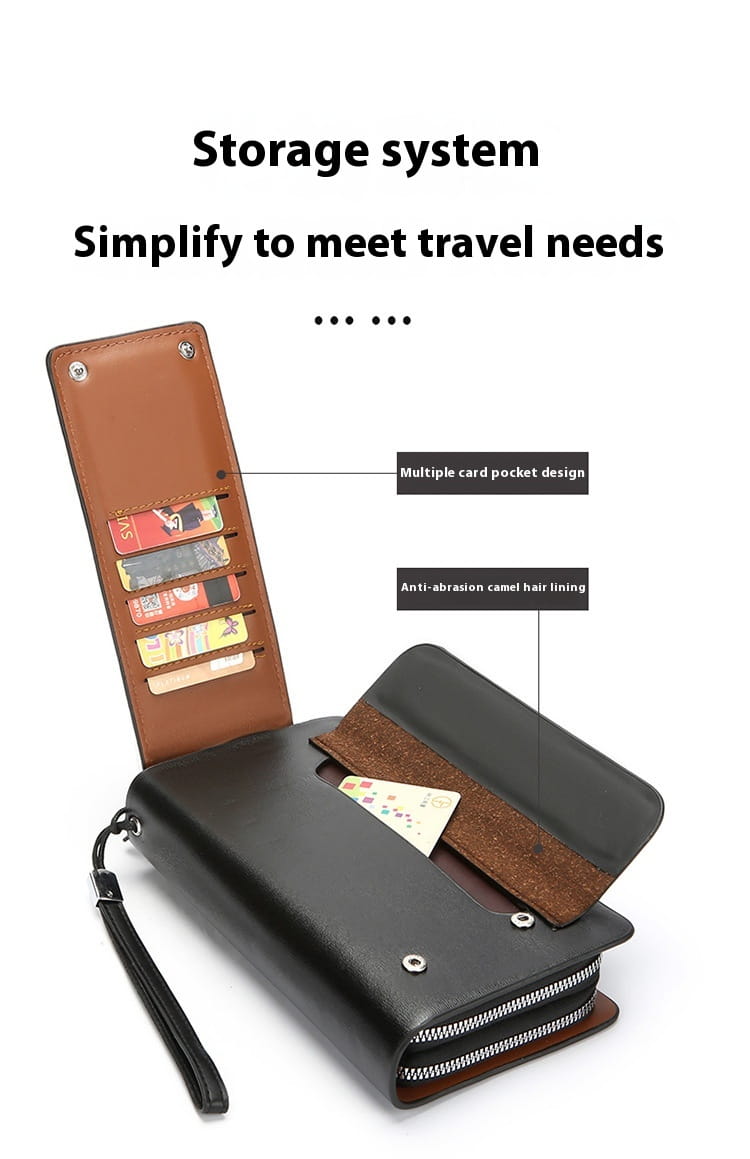 Sac à main en polyester masculin avec plusieurs couleurs et un design spacieux