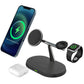 Three-in-one Magnetic Wireless Charger - Zap Your Devices with This Magnetic Marvel Charger