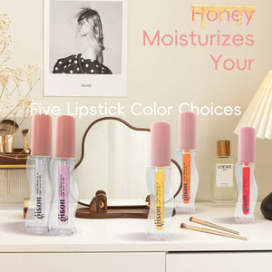 Lipverzorging Vrouwelijke honing Moisturerende lipgloss