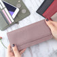 Women’s Multi-card Zippered Wallet - Zippered Wallet for Women Who Love Options