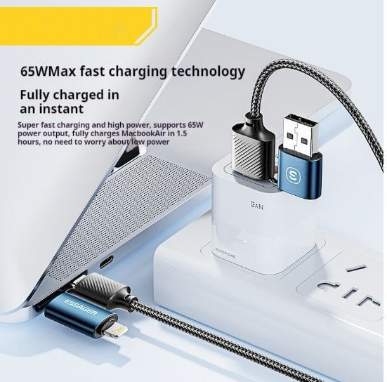 PD 65W Charging Data Cable - Charge Like A Pro With PD 65W Cable Magic