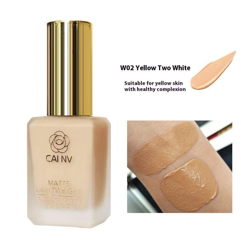 Long Lasting Liquid Foundation for Mixed Skin Natural Coverage Cream Formula