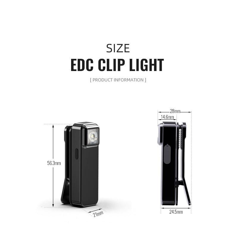 Versatile Strong Mini Thumb Light with 10 Hour Battery and Waterproof Design