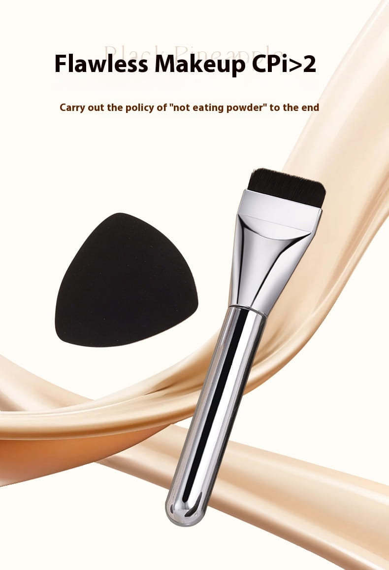 Black Pineapple CP Brush Set Powder with Soft Double Sided Puff