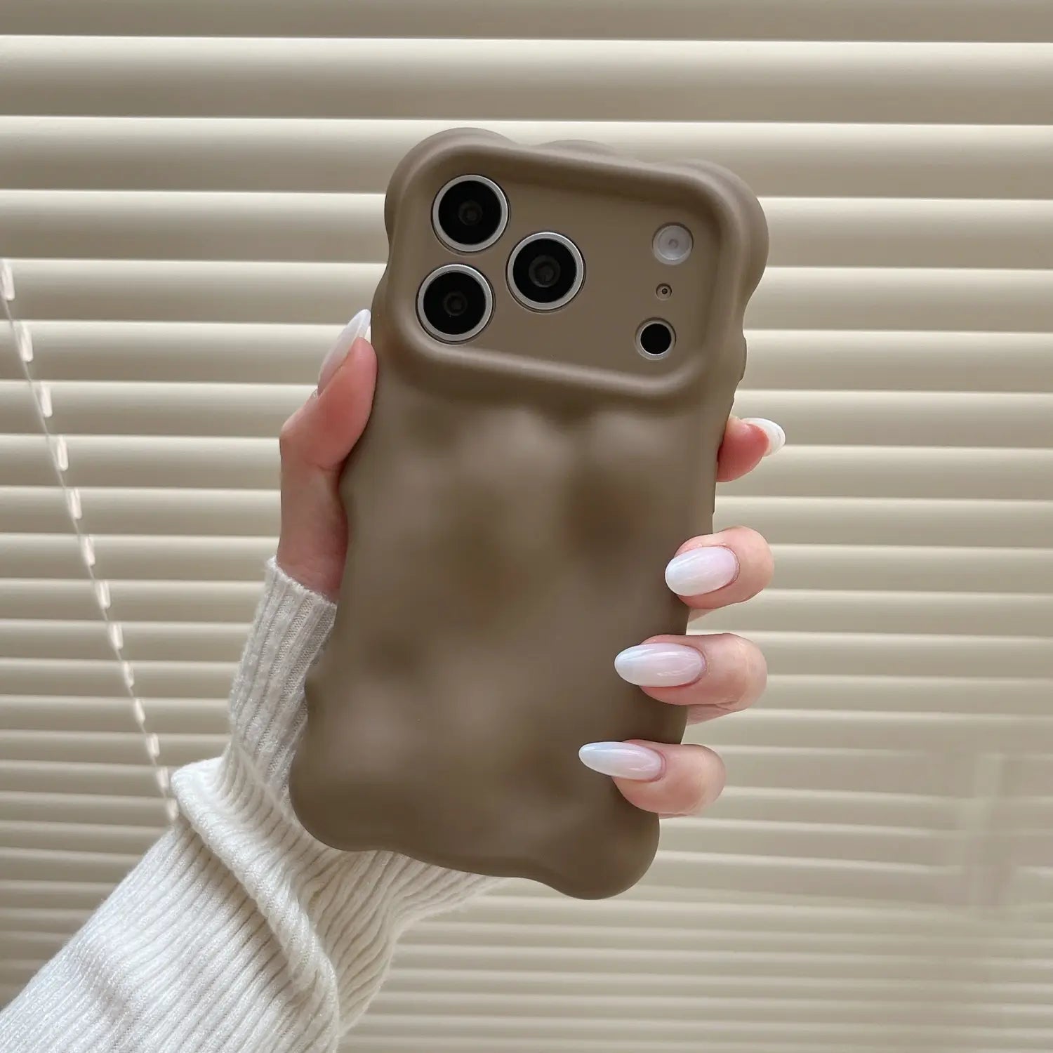TPU Frosted Anti-Fall Case Compatible with iPhone Japanese Korean Style