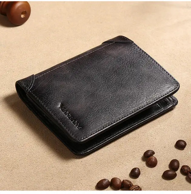 Men’s 20L Leather Wallet Cross Border European Style for United States CHF