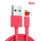 Color Data Cable Multi-color Charging Cable TPE Material Anti-break - Color Data Cable: Charging in Style and No Breaks!