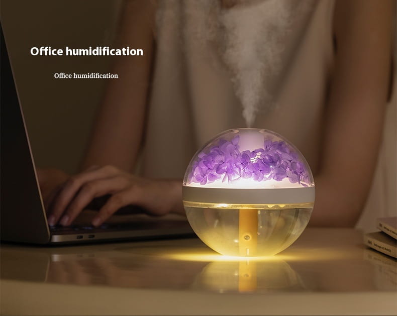 Small Bedroom Desktop Humidifier Mini Portable Quiet Atomization with Built-in Battery