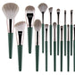 14 Green Cloud Makeup Brushes Suit Super Soft