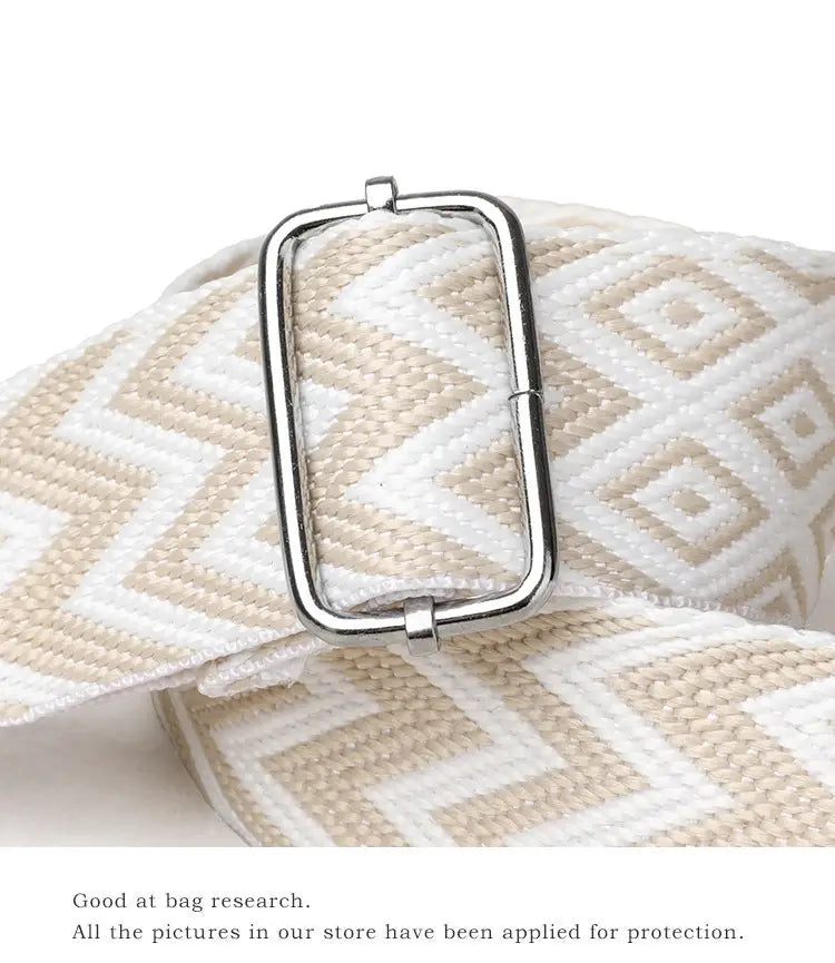 Oxford-Stoffkreuzbody-Umhängetasche mit Zipper mehrfarbiger Reiseboten