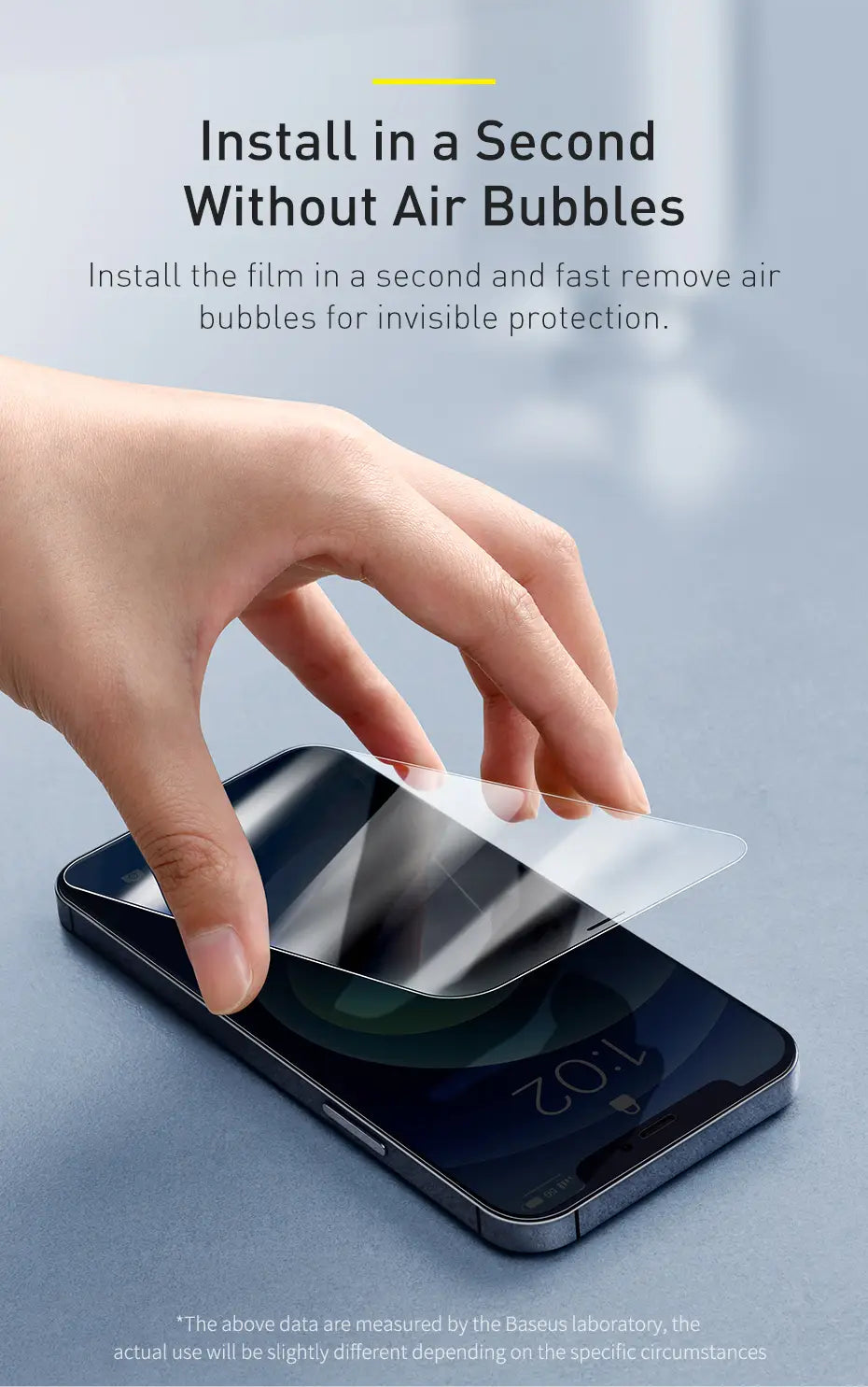 0.3mm All Glass Super Ceramic Tempered Film For IP 12 Mini