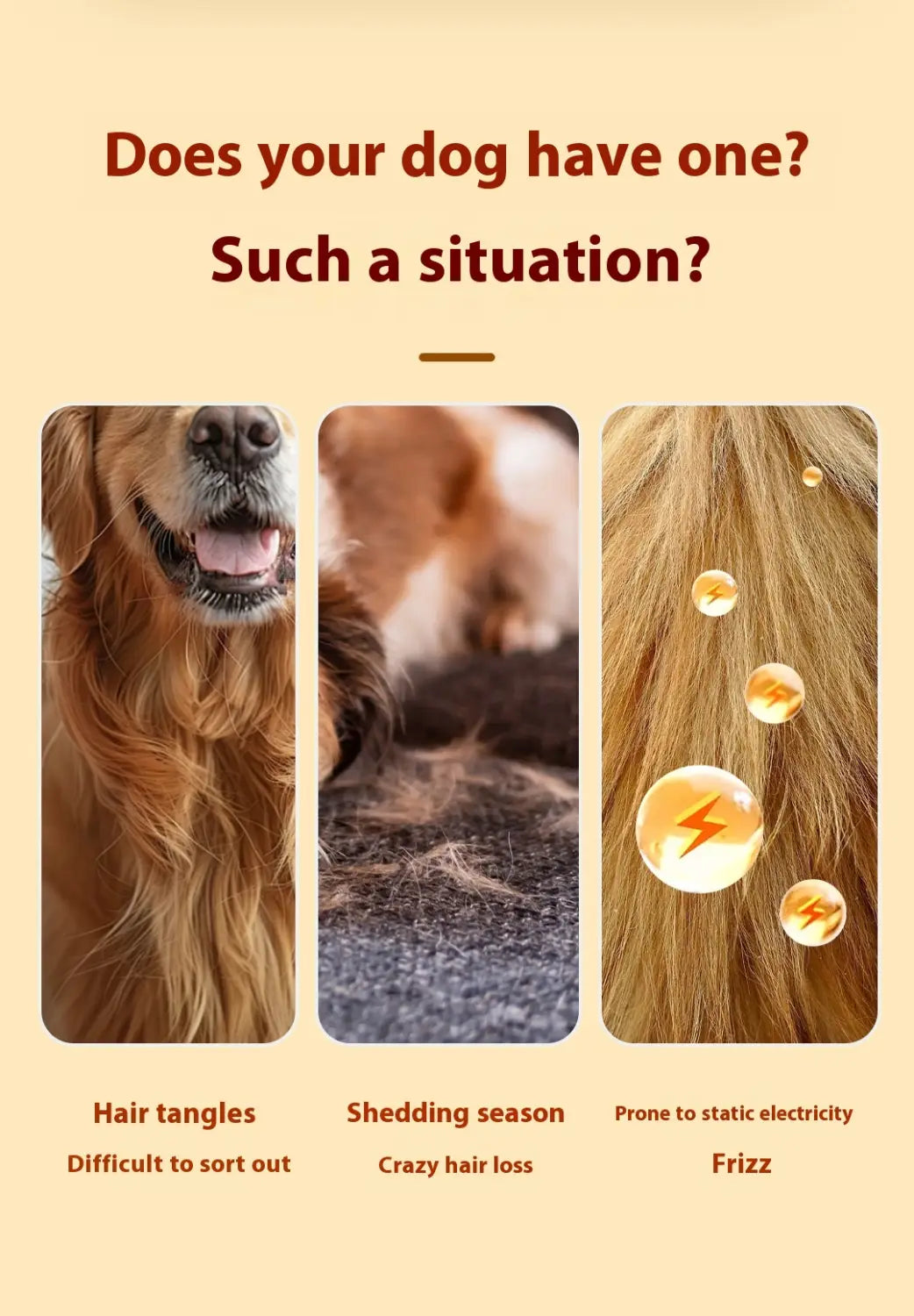 Kissan ja koiran hoitaminen kampa abs -hätkähdyttävä harja karkotusmatoihin