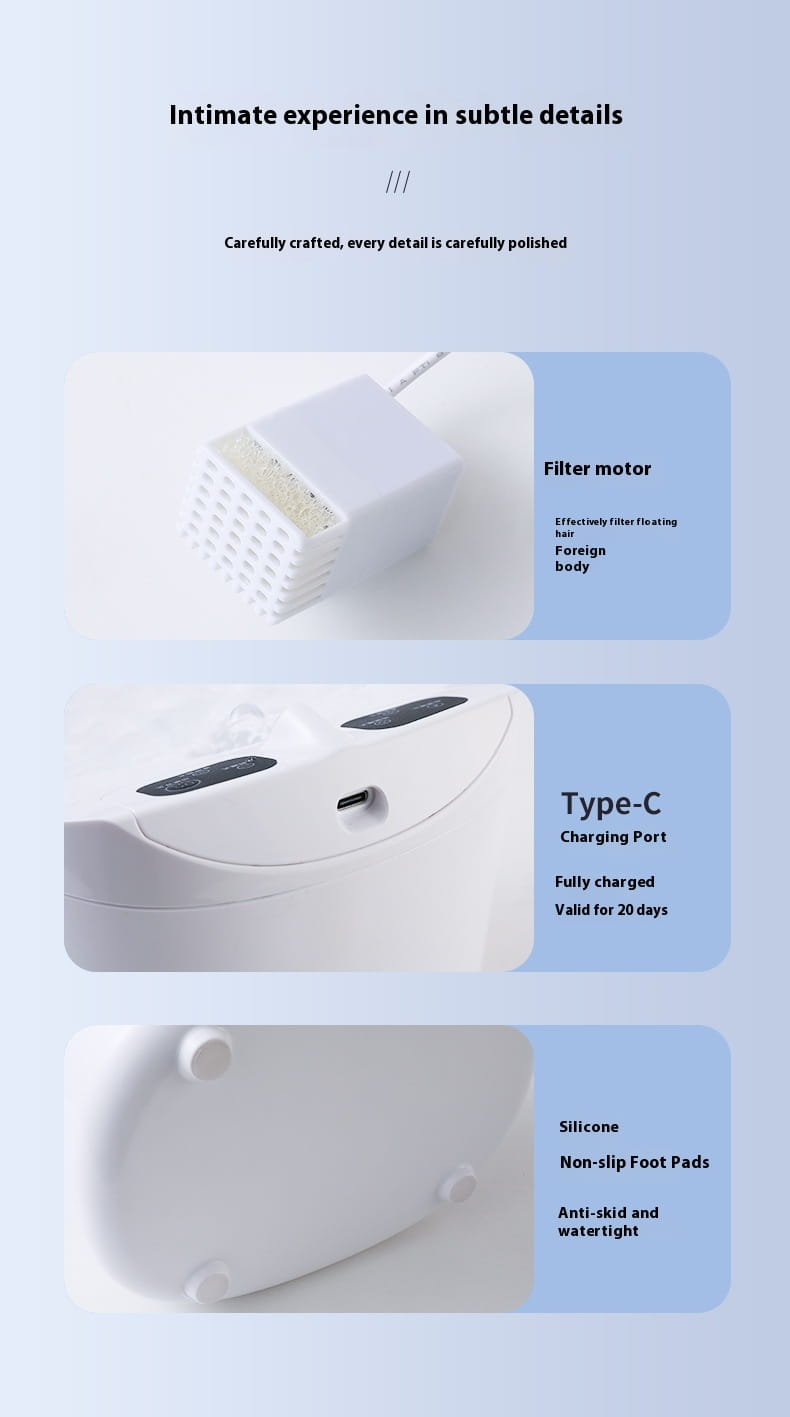 Intelligent Sensor Pet Water Dispenser with Filters for Cats and Dogs