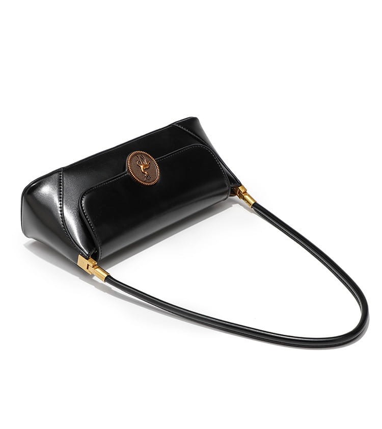 Sac à bandoulière en cuir Pu rétro pour les femmes avec une doublure douce et une poche de sandwich