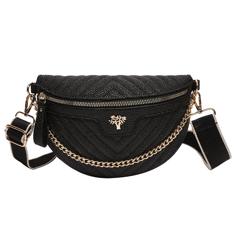 Women’s One-shoulder Chain Crossbody Bag - One-Shoulder Crossbody Bag for Daily Shenanigans