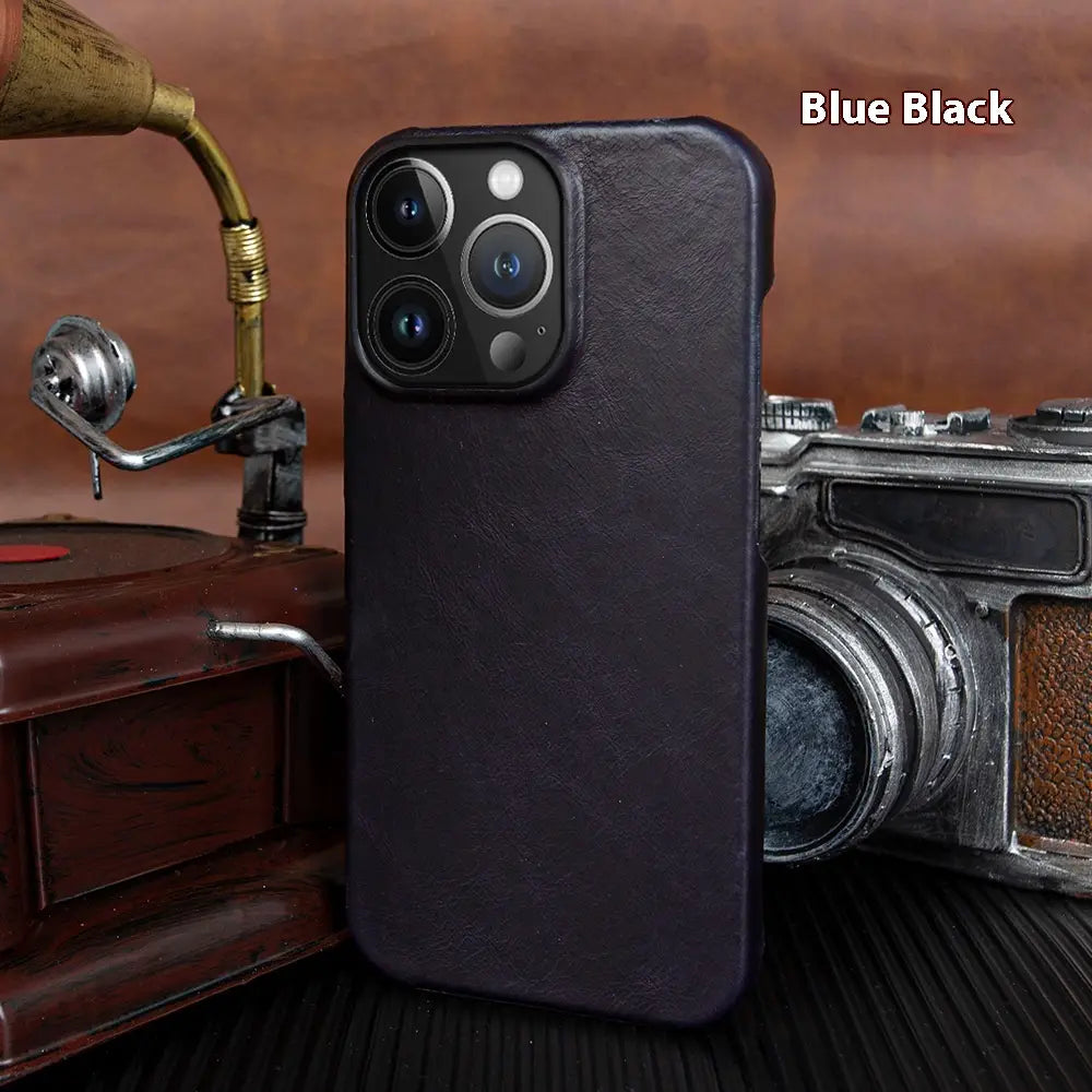 Apple 15 telefon komórkowy skórzana obudowa antyprzepuszczalna oryginalna okładka ochronna