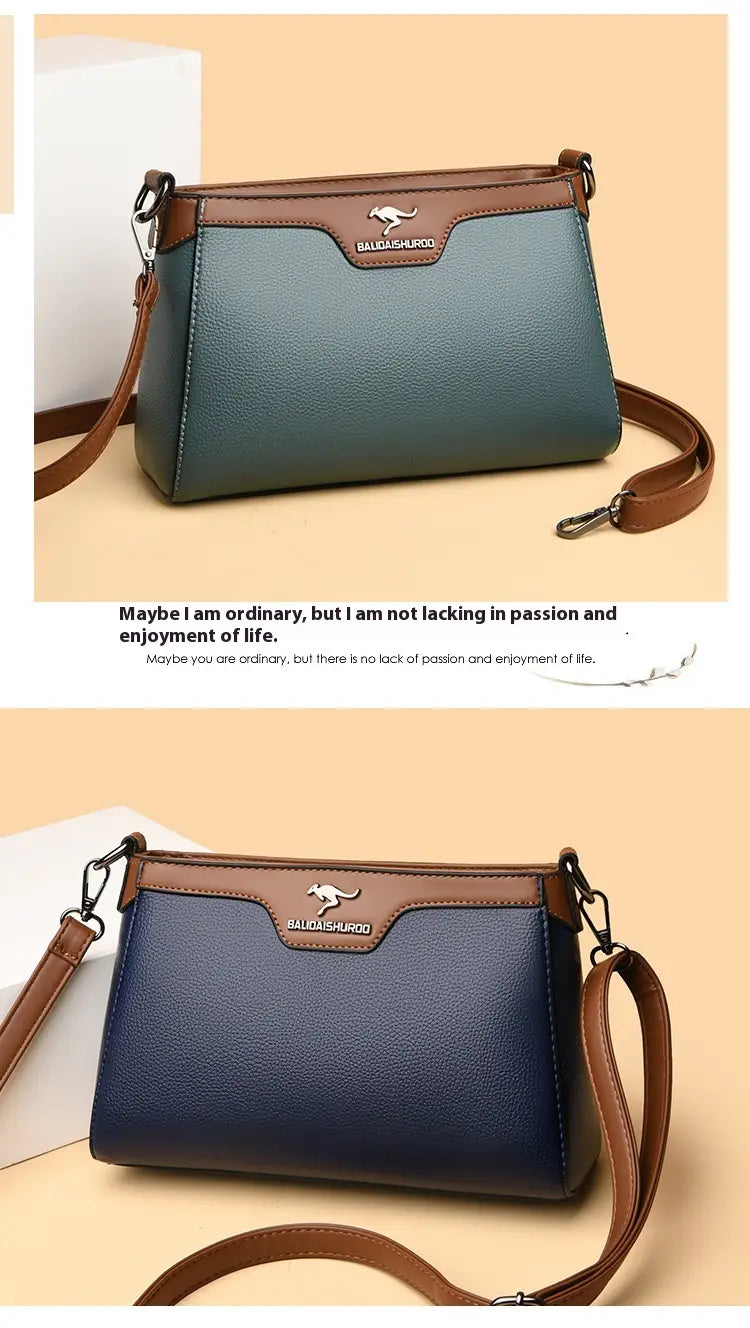 Organisateur de valise de voyage en cuir PU avec plusieurs poches à fermeture éclair