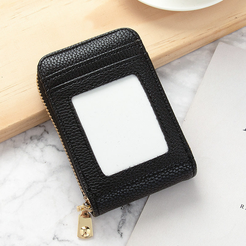 Card Holder Women’s Anti-degaussing Mini And Simple Multi-function - Women’s Anti-Degaussing Card Holder for Sneaky