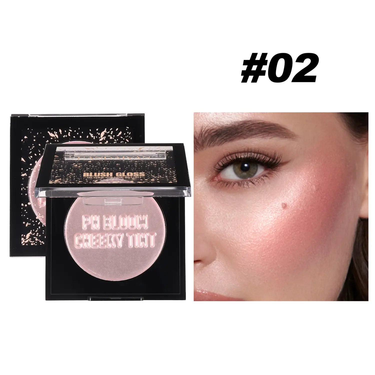 Universal Blush Net 5g Cream Lip Cheek Pearlescent Monochrome Colors