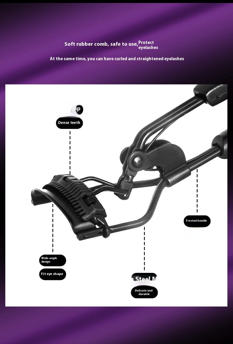 Color Ribbon Comb Set Black Pink Purple Yellow Green Box