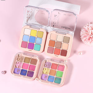 Eye Shadow Plate 9-color Makeup Nine-color Colorful Fog