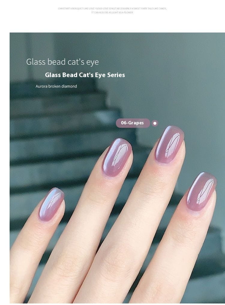 Micro Glass Beads for Eye Gel Nail and Polish Enhancements