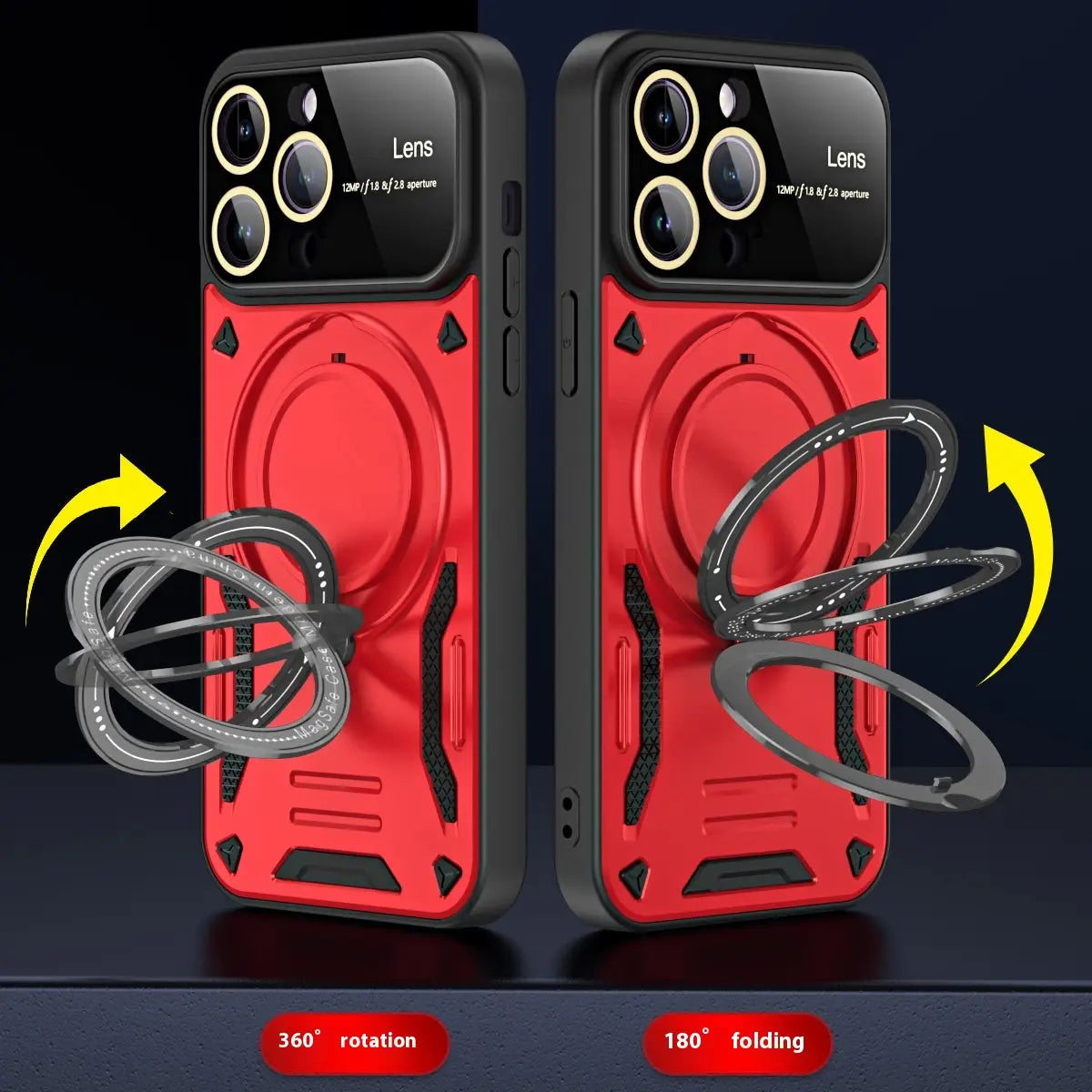 Multifunctional Large Window Magnetic Bracket U Shield Series in Multiple Colors