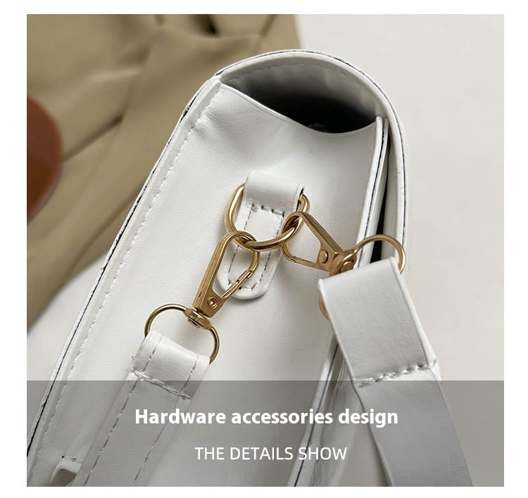 Krokodillimuster PU nahast käekott keskmine kõva õlakott telefonitaskuga