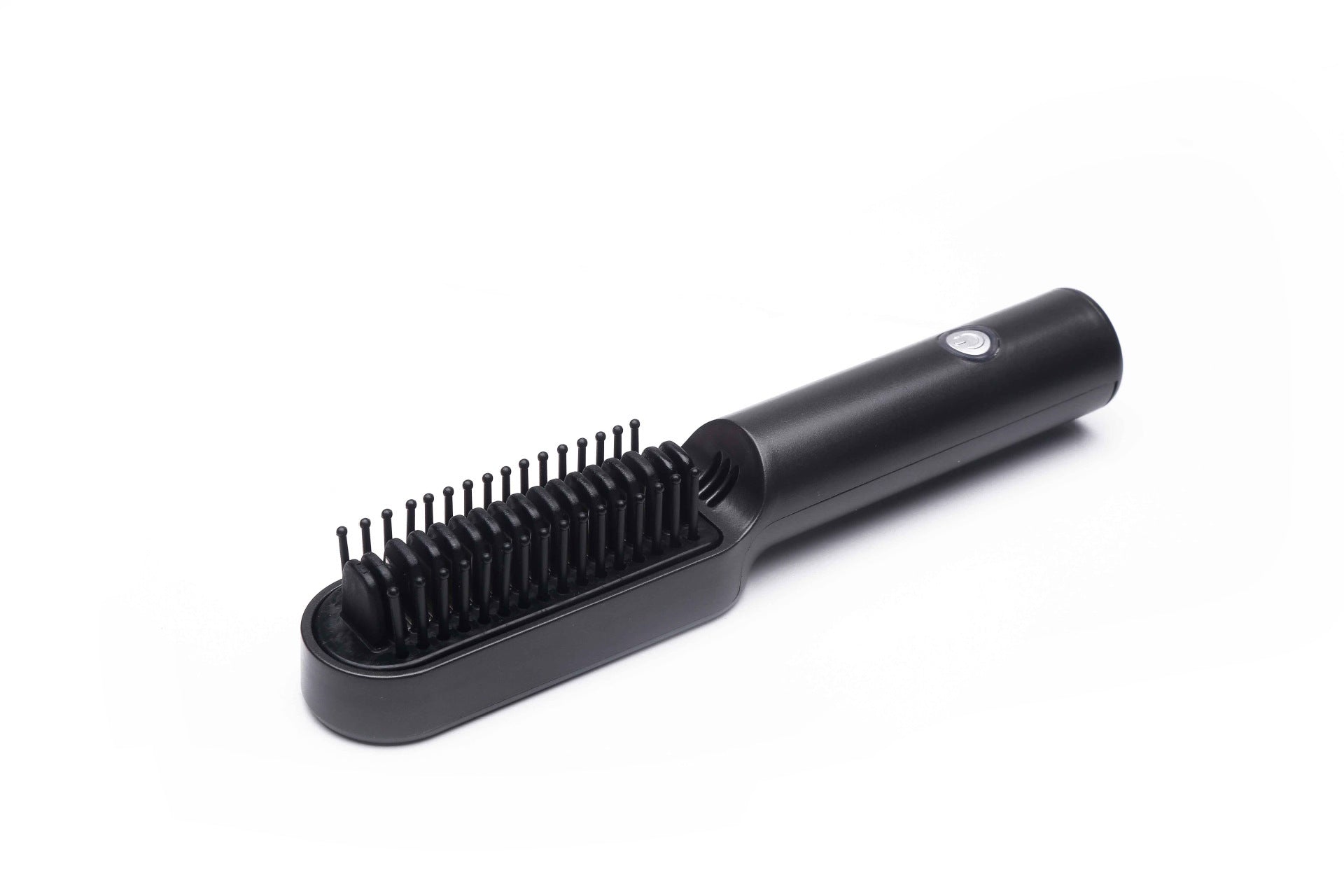 USB Portable Hot Air Comb Rechargable Professional Hair Dryer Brush 2 In1 Mini Hair Straightener Curler Brush Hair