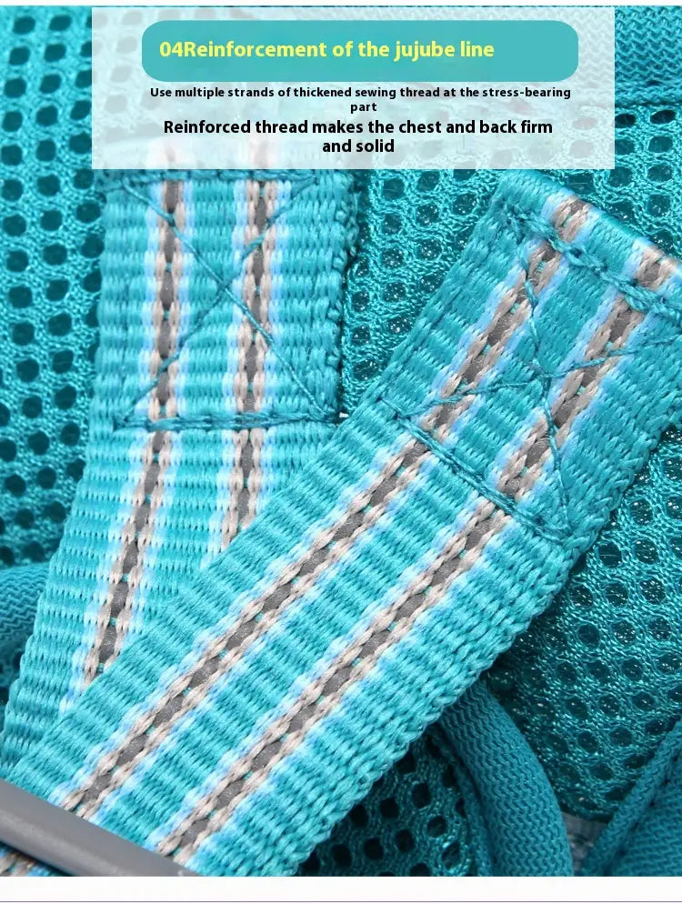 Macska kitörő biztonsági gallér hálószalaggal és kézi kötéllel több színben