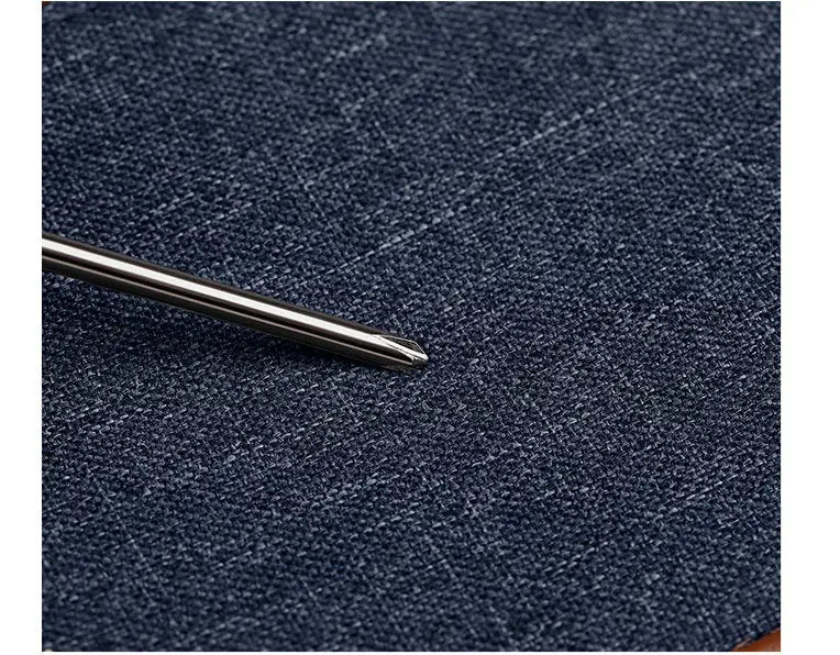 Denim Wallet for Men with Card Slots and Coin Pocket in Blue or Black