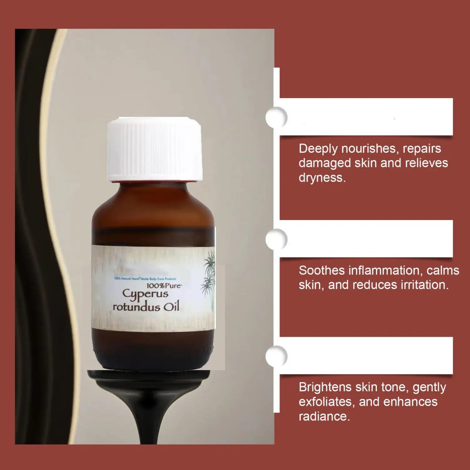 Couleur d'allaitement 1PCS 60 ml d'épilation huile pour le kit de soins du corps